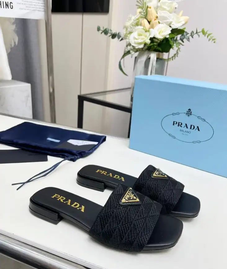 hype Prada Slippers