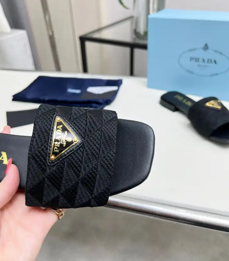 hype Prada Slippers