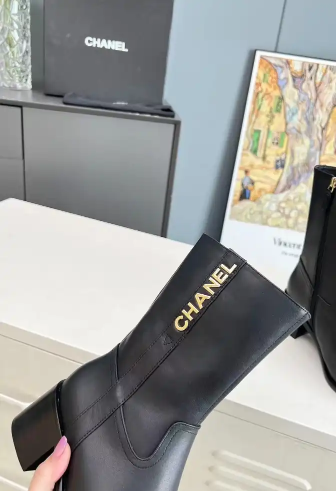 hype Chanel Boots