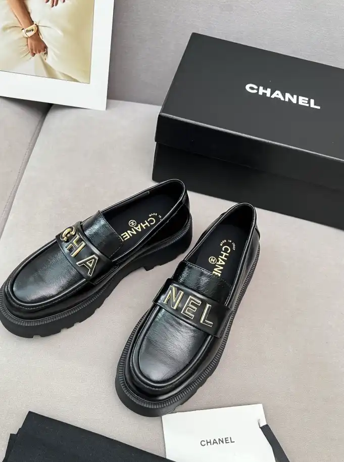 hype Chanel Leather Shoes