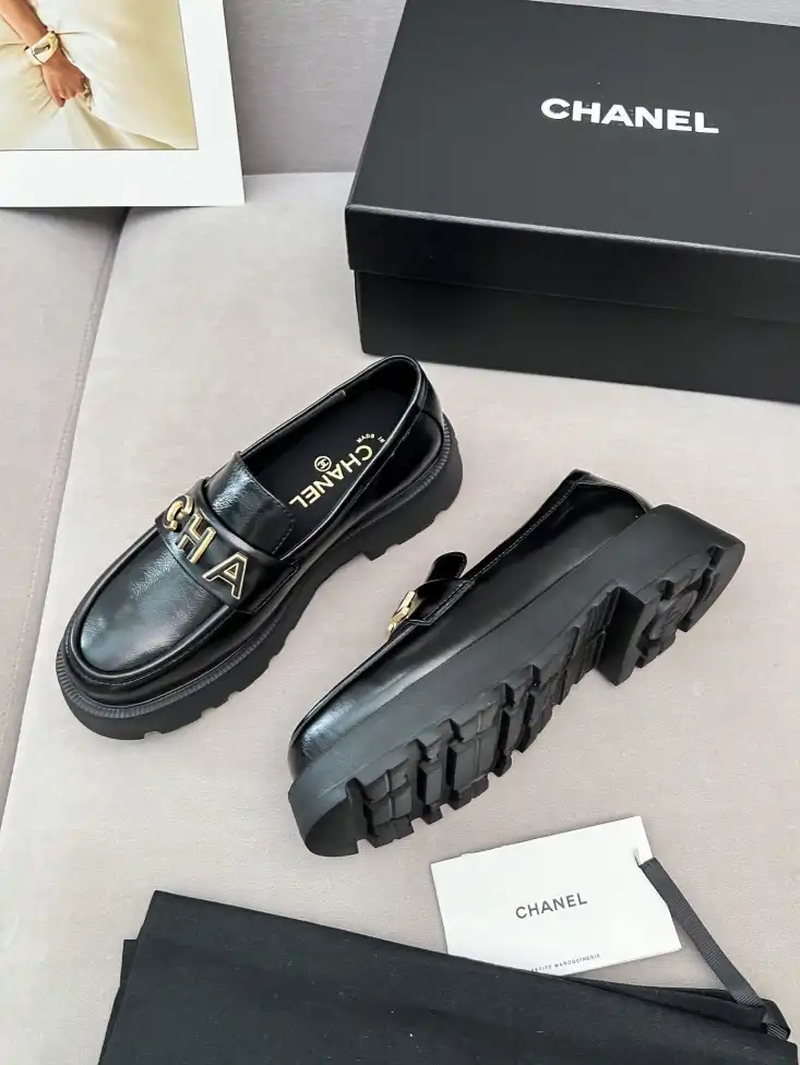 hype Chanel Leather Shoes