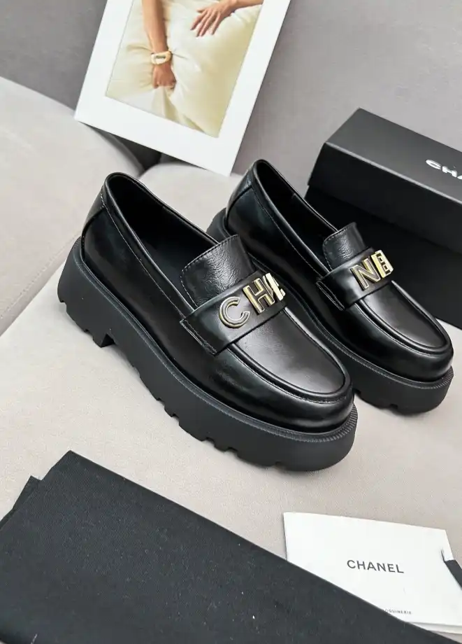 hype Chanel Leather Shoes