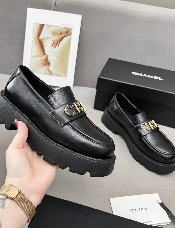 hype Chanel Leather Shoes