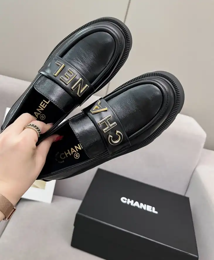 hype Chanel Leather Shoes