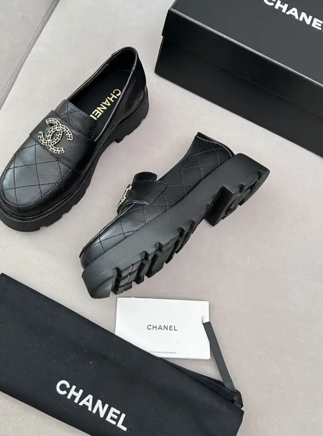 hype Chanel Leather Shoes