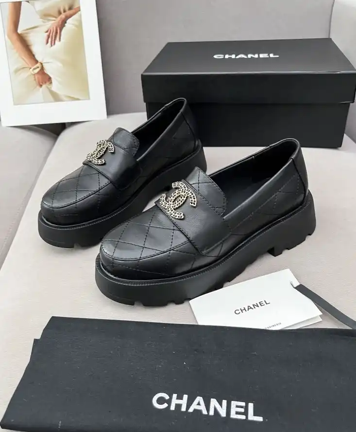 hype Chanel Leather Shoes