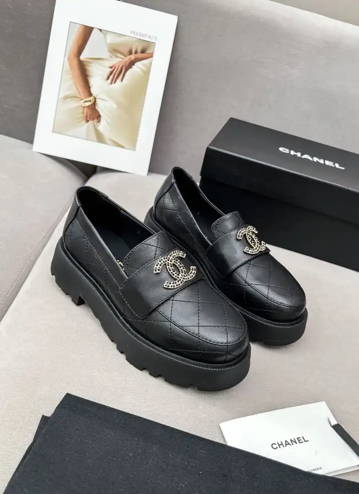 hype Chanel Leather Shoes