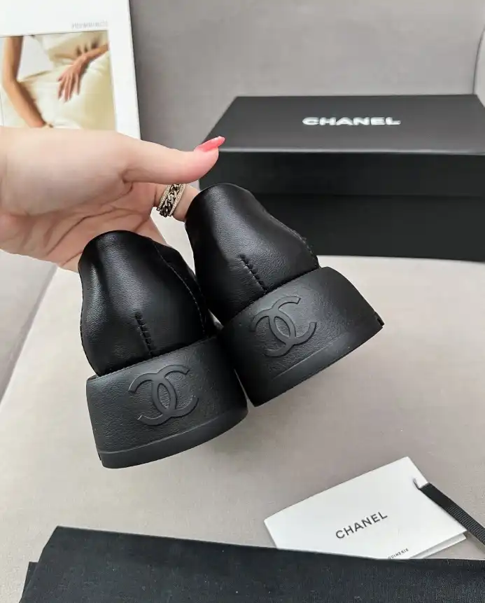 hype Chanel Leather Shoes