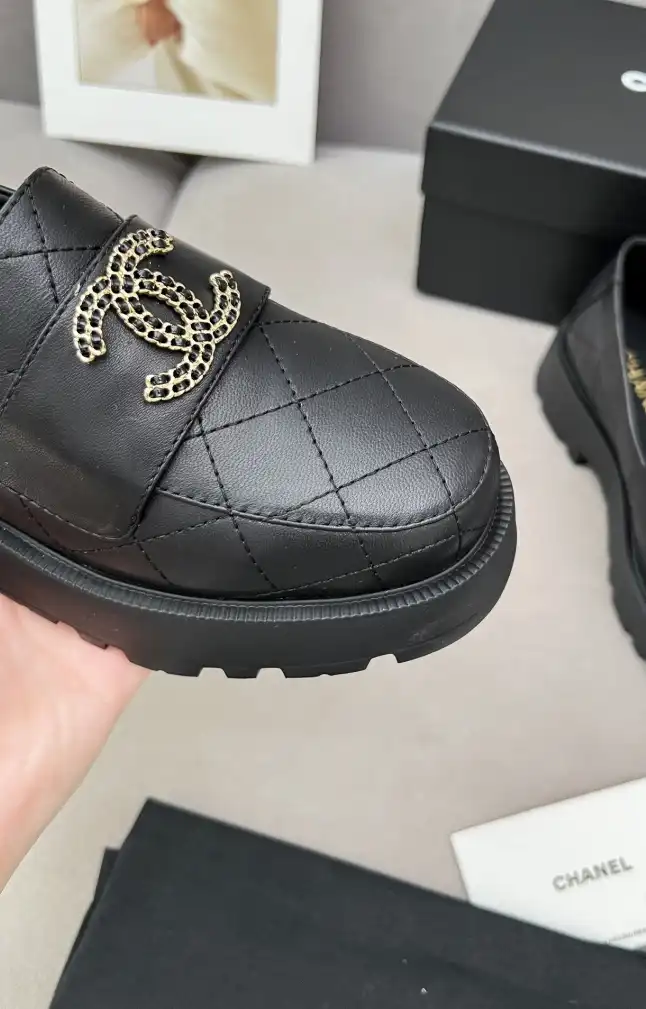 hype Chanel Leather Shoes