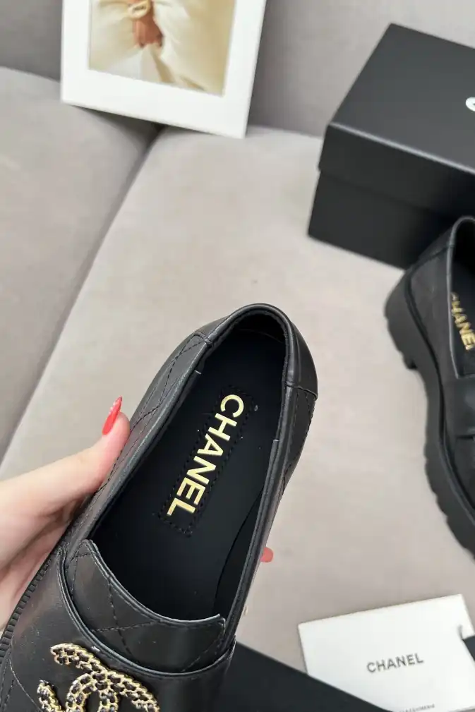 hype Chanel Leather Shoes