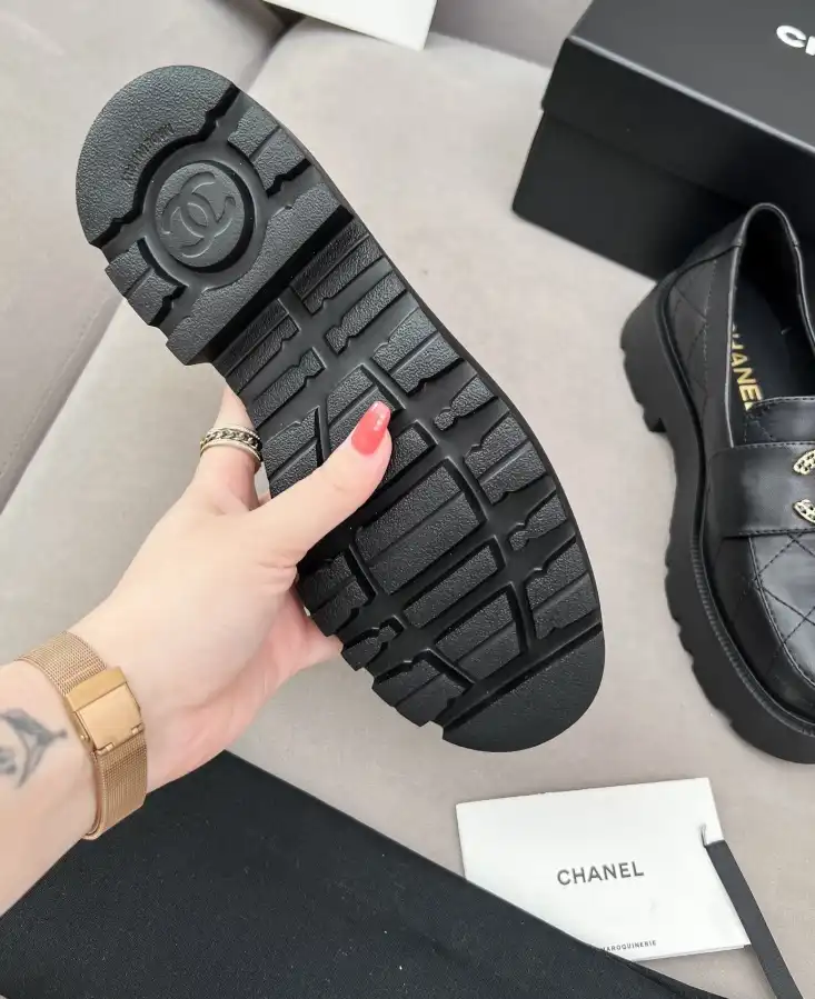 hype Chanel Leather Shoes