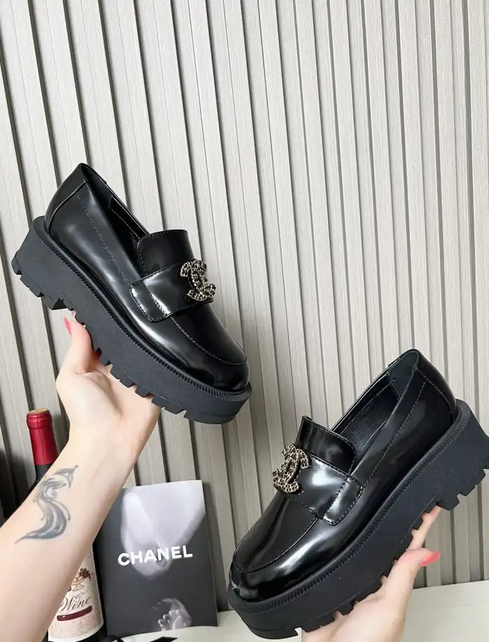 hype Chanel Leather Shoes