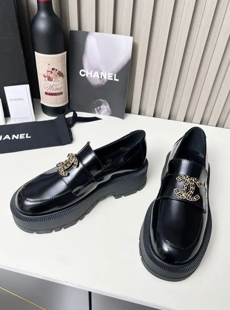 hype Chanel Leather Shoes