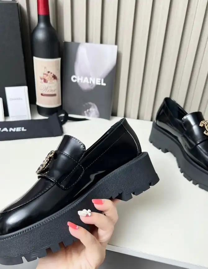 hype Chanel Leather Shoes