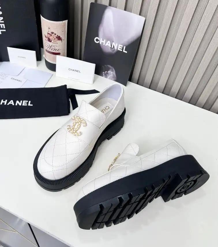 hype Chanel Leather Shoes