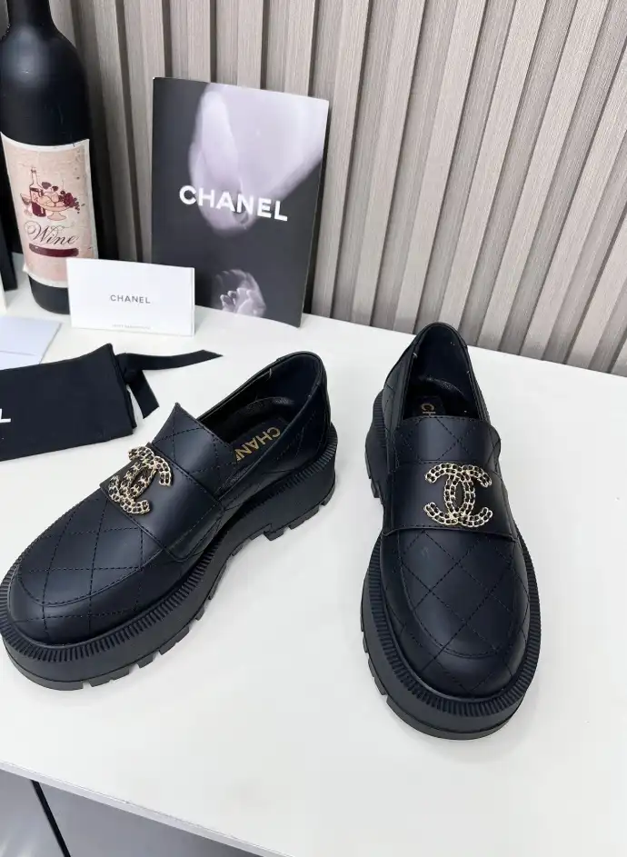 hype Chanel Leather Shoes