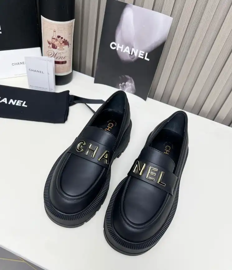 hype Chanel Leather Shoes