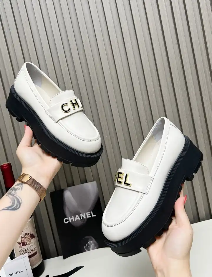 hype Chanel Leather Shoes