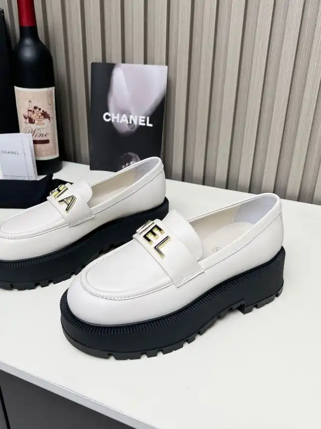 hype Chanel Leather Shoes