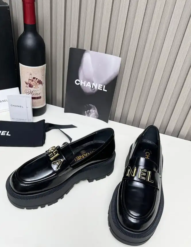 hype Chanel Leather Shoes