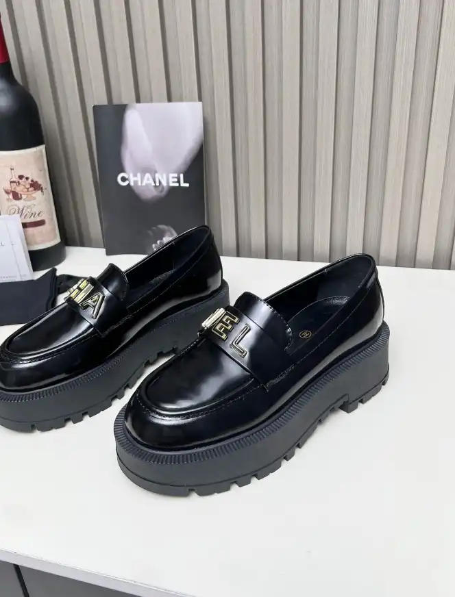 hype Chanel Leather Shoes