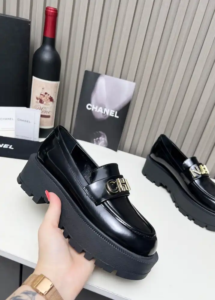 hype Chanel Leather Shoes