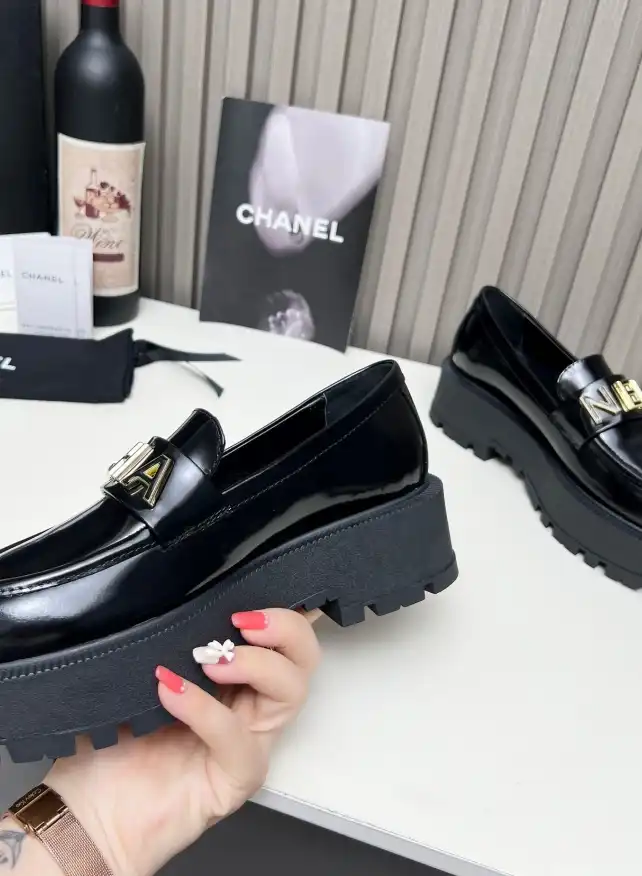 hype Chanel Leather Shoes