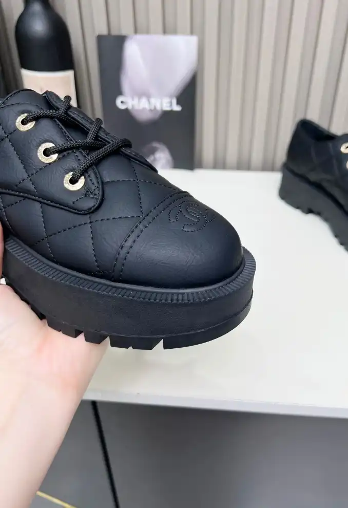 hype Chanel Leather Shoes