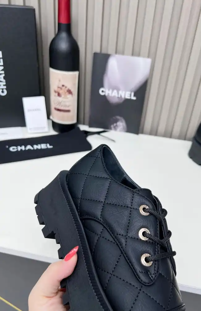 hype Chanel Leather Shoes