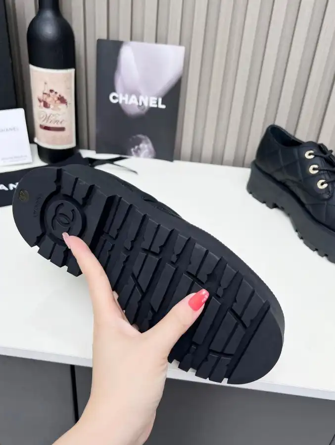 hype Chanel Leather Shoes