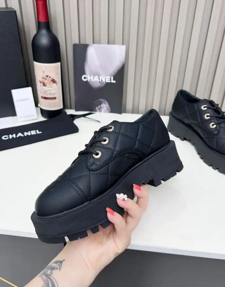 hype Chanel Leather Shoes