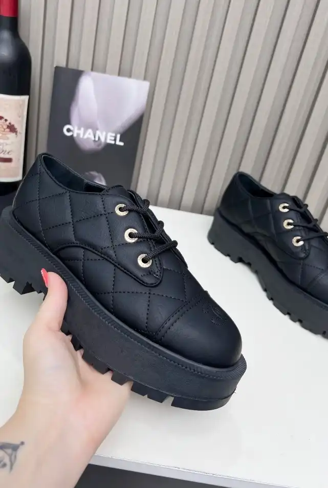 hype Chanel Leather Shoes