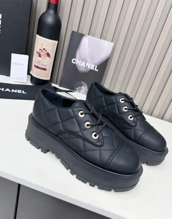 hype Chanel Leather Shoes