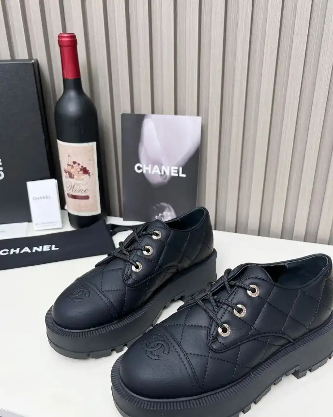 hype Chanel Leather Shoes