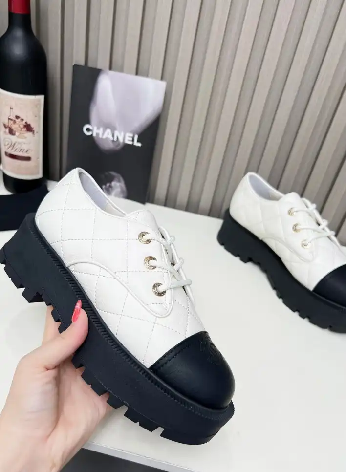 hype Chanel Leather Shoes