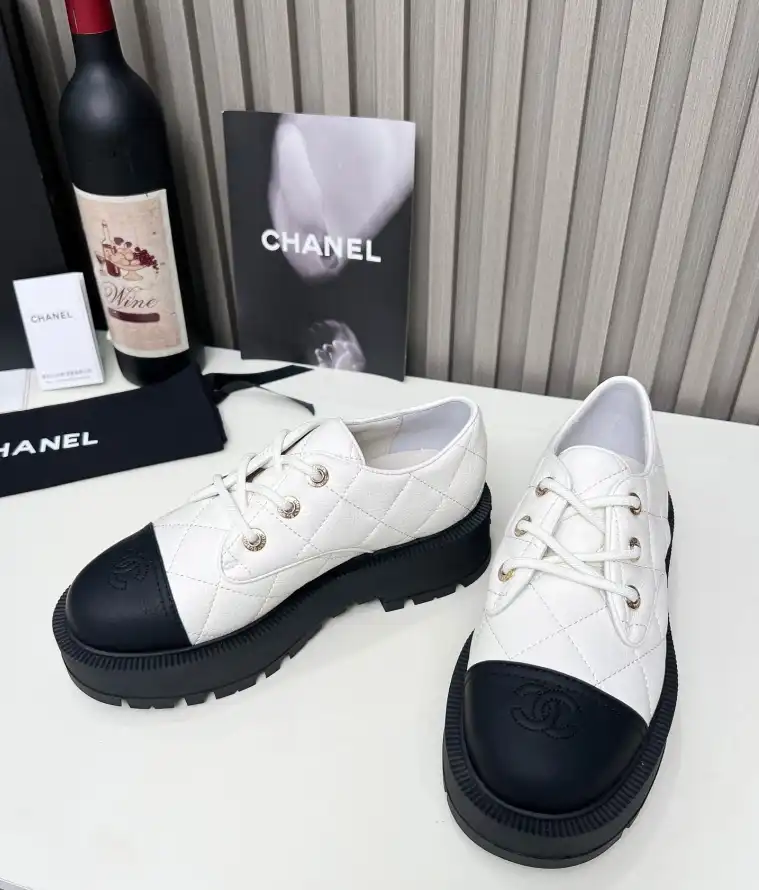 hype Chanel Leather Shoes