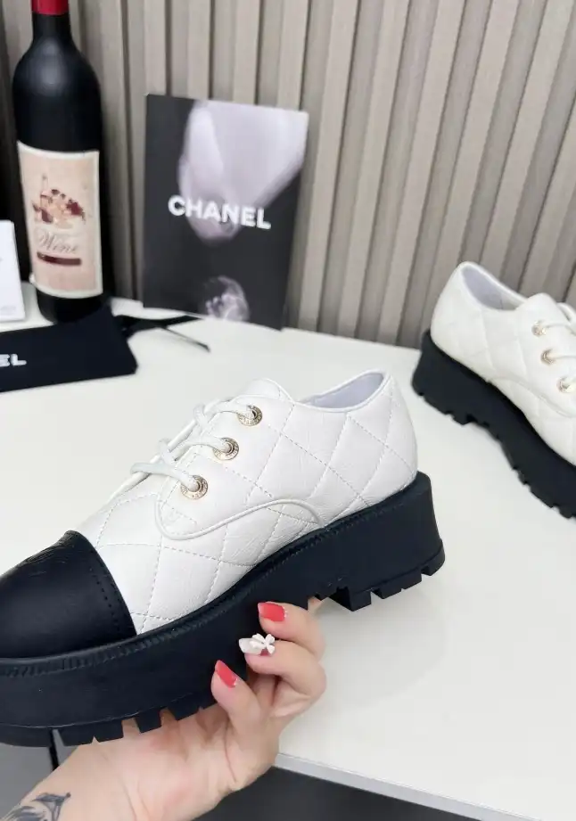 hype Chanel Leather Shoes