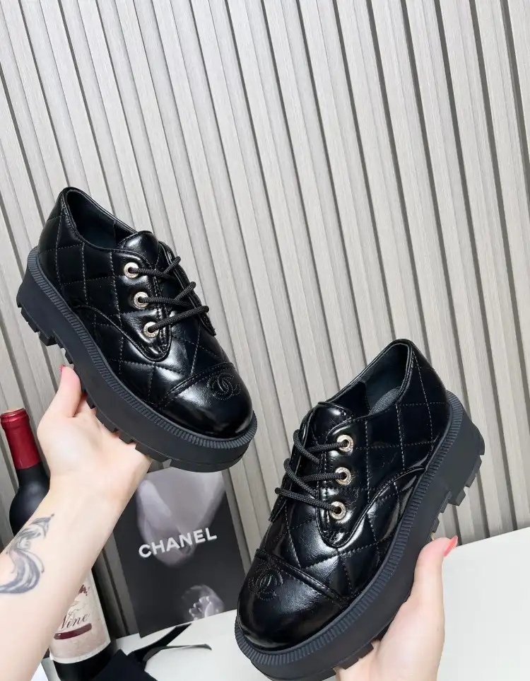 hype Chanel Leather Shoes