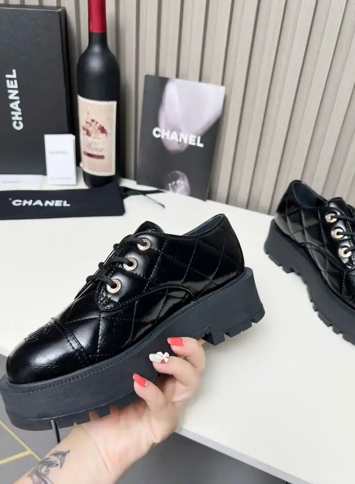 hype Chanel Leather Shoes