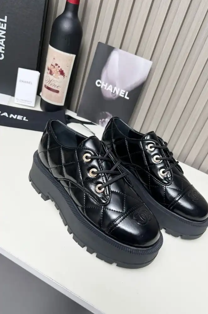 hype Chanel Leather Shoes