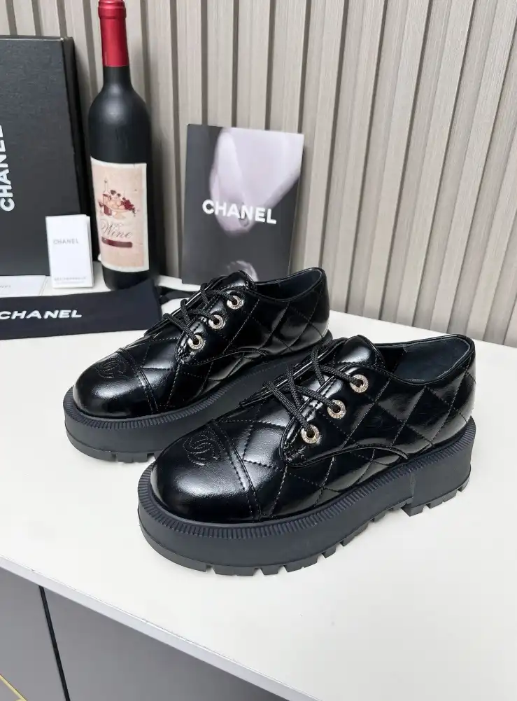 hype Chanel Leather Shoes