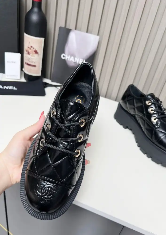 hype Chanel Leather Shoes