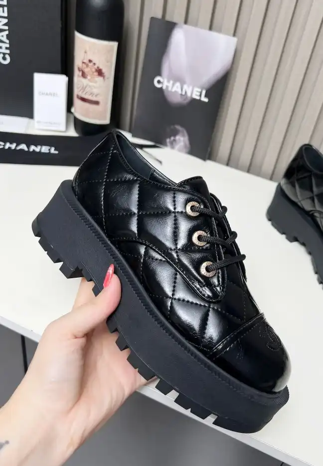 hype Chanel Leather Shoes