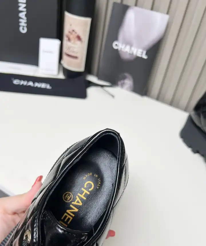 hype Chanel Leather Shoes