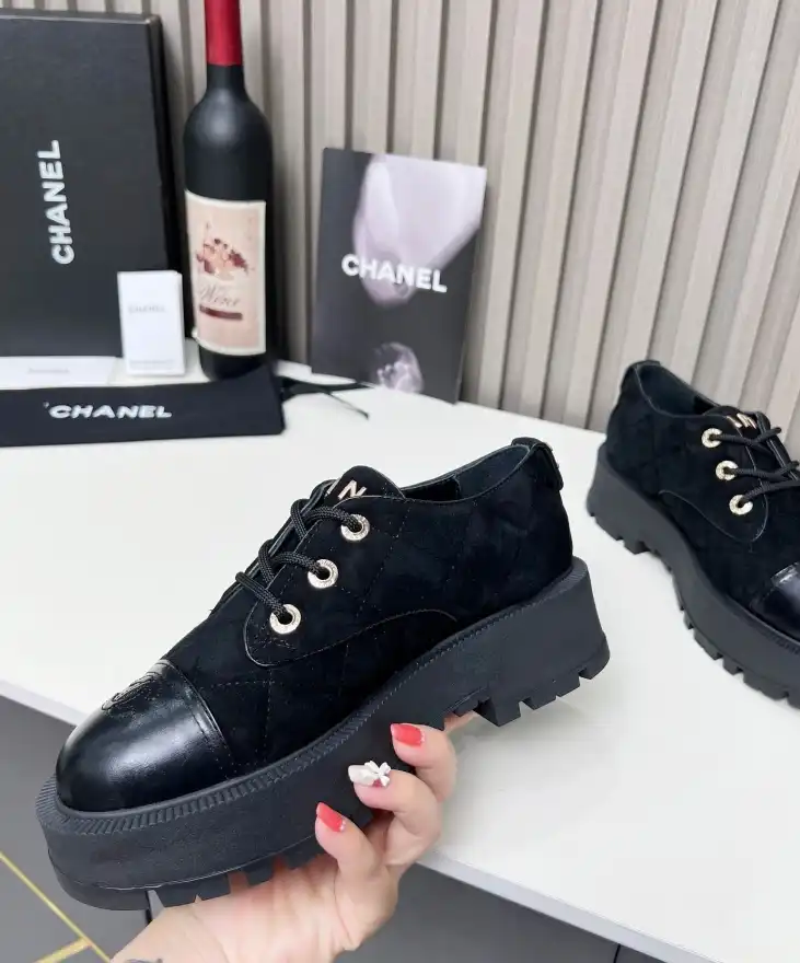 hype Chanel Leather Shoes