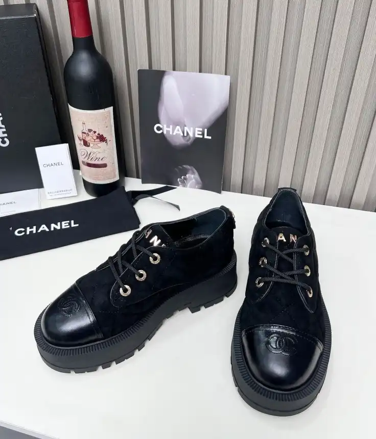 hype Chanel Leather Shoes