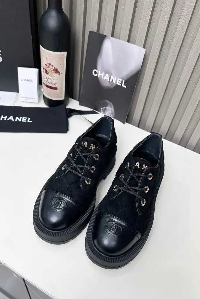 hype Chanel Leather Shoes