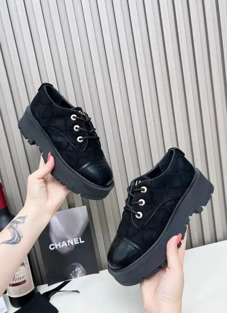 hype Chanel Leather Shoes