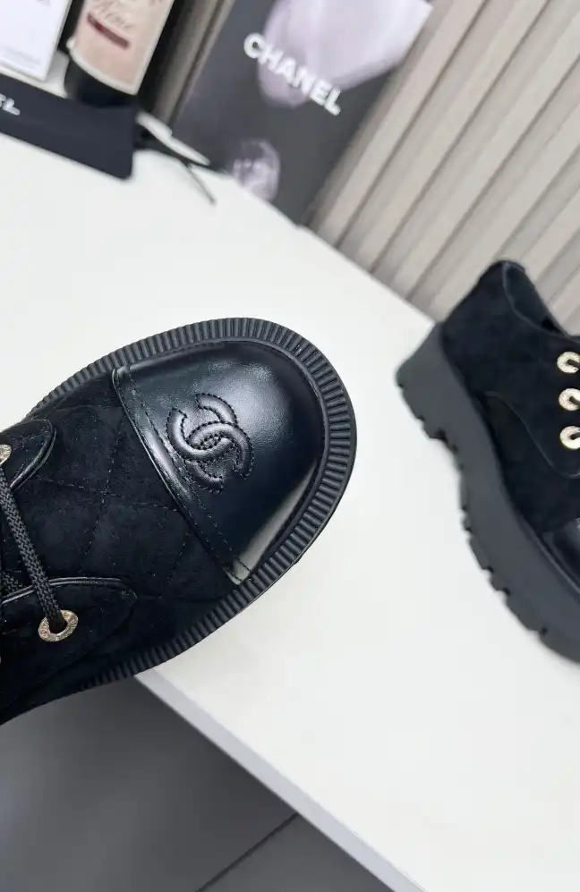 hype Chanel Leather Shoes