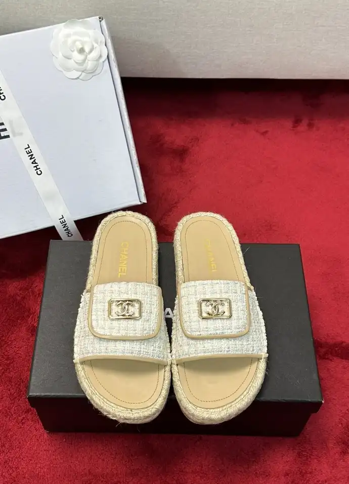 hype Chanel Slippers